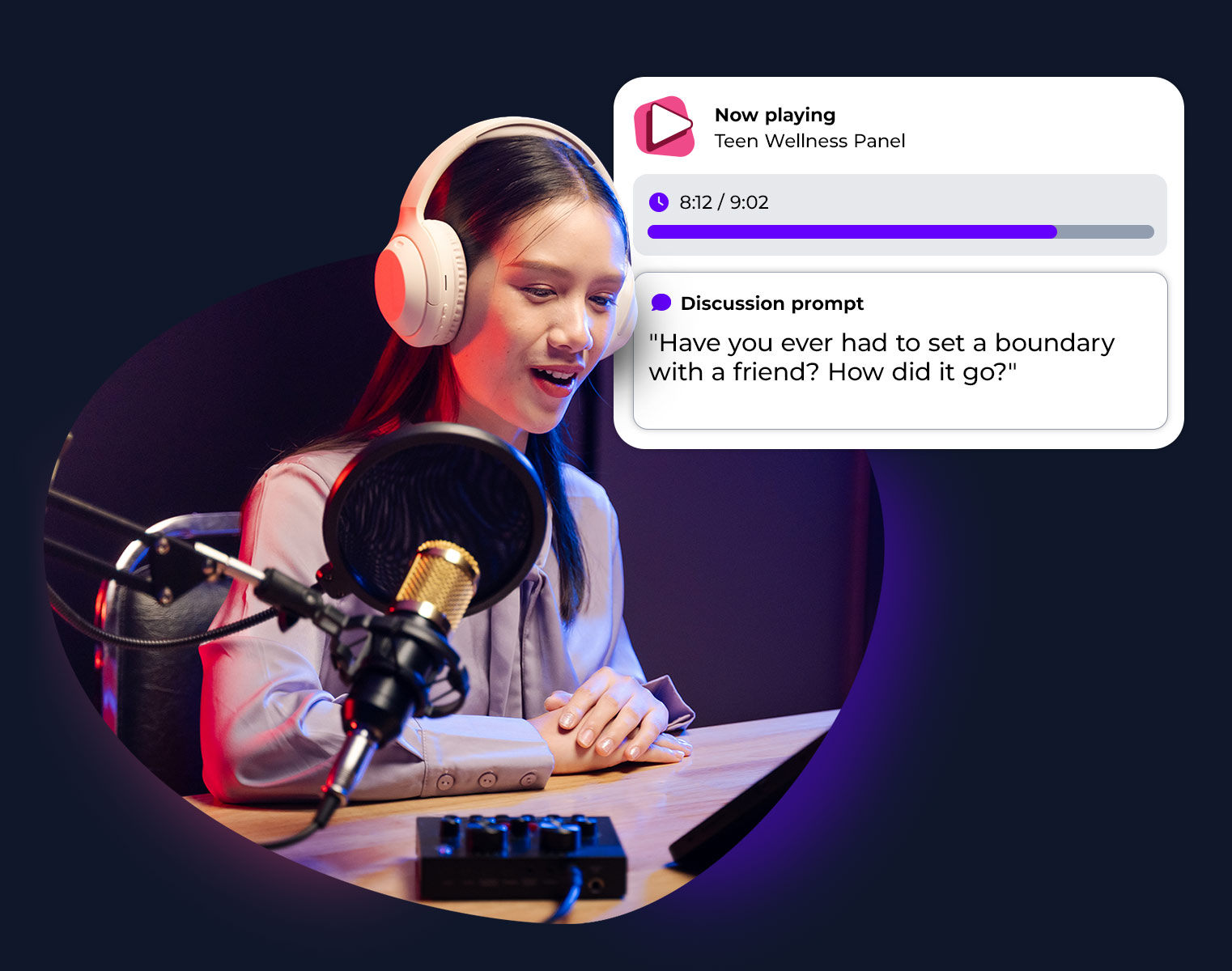 Teen wellness panel lesson