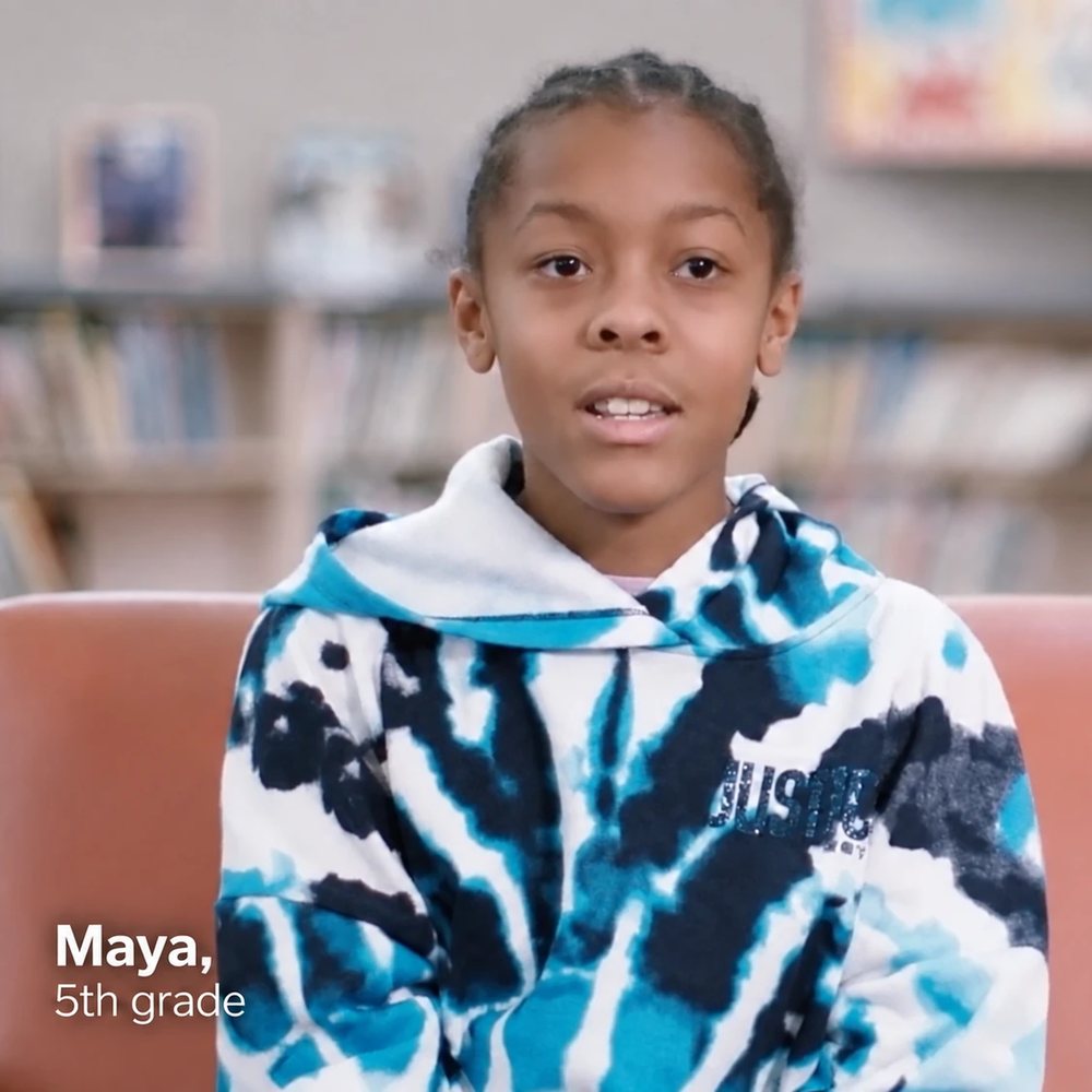 Maya, 5th grade