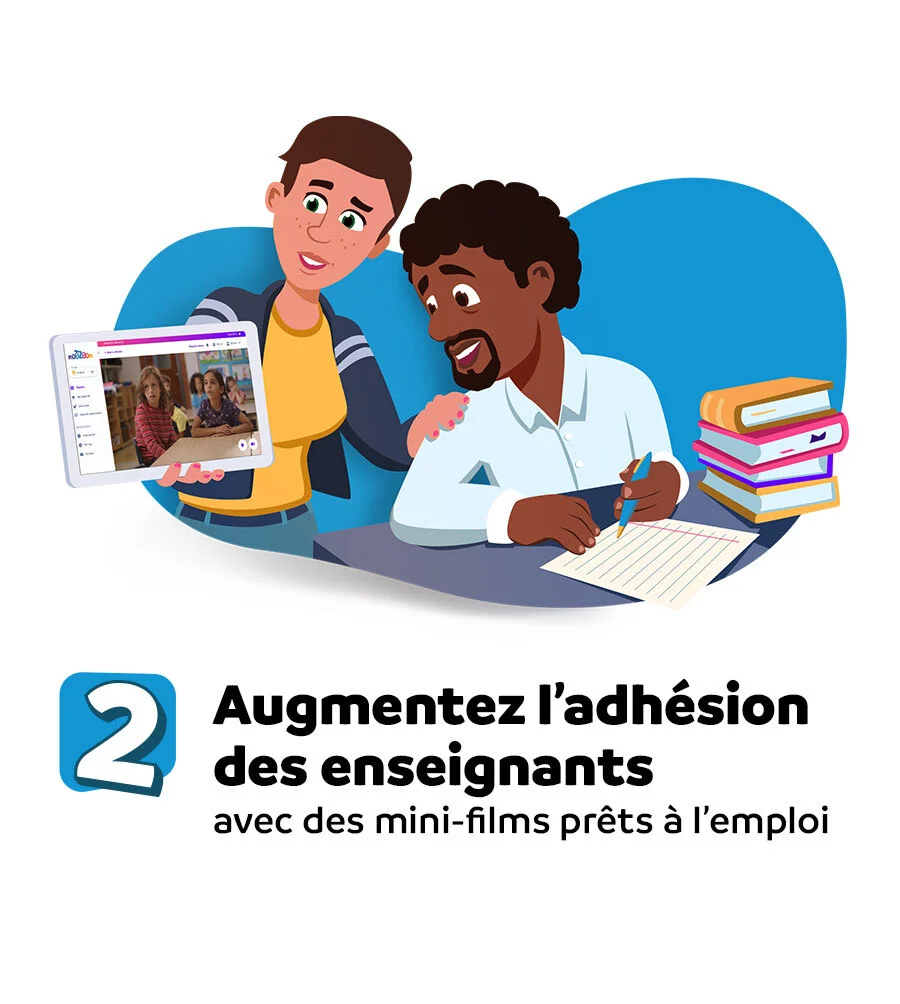 Increase teacher buy-in