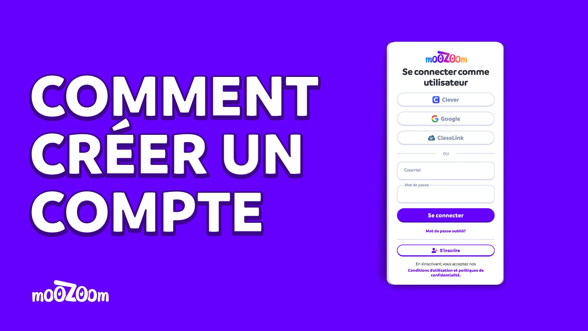 Comment créer un compte